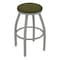 Holland Bar Stool Co 30" Swivel Bar Stool, Nickel Finish, Graph Parrot Seat X802 - alternate 1